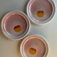Trio of seventies dessert plates