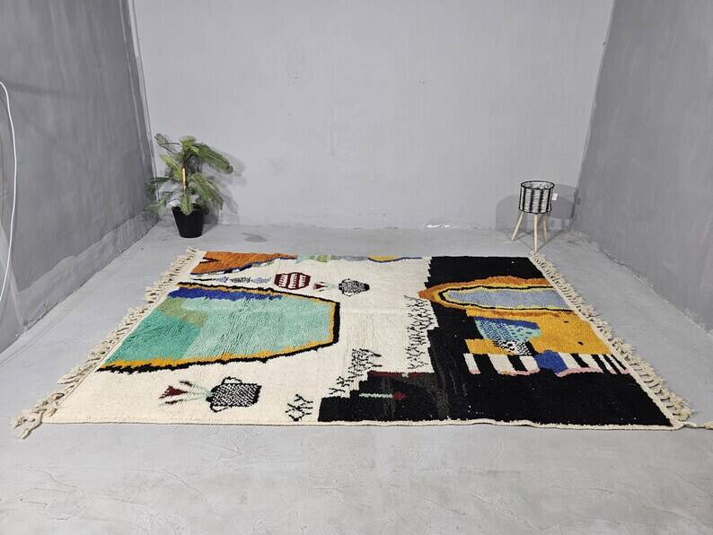 Moroccan Wool Rug – Unique Design & Handmade 200cm x 300cm