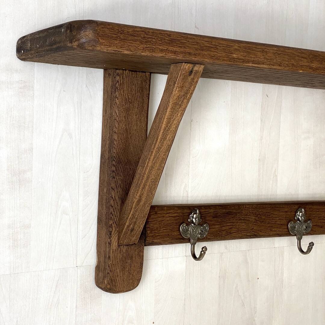 Vintage 50's kitchen wall shelf