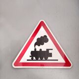 Panneau de signalisation chemin de fer
