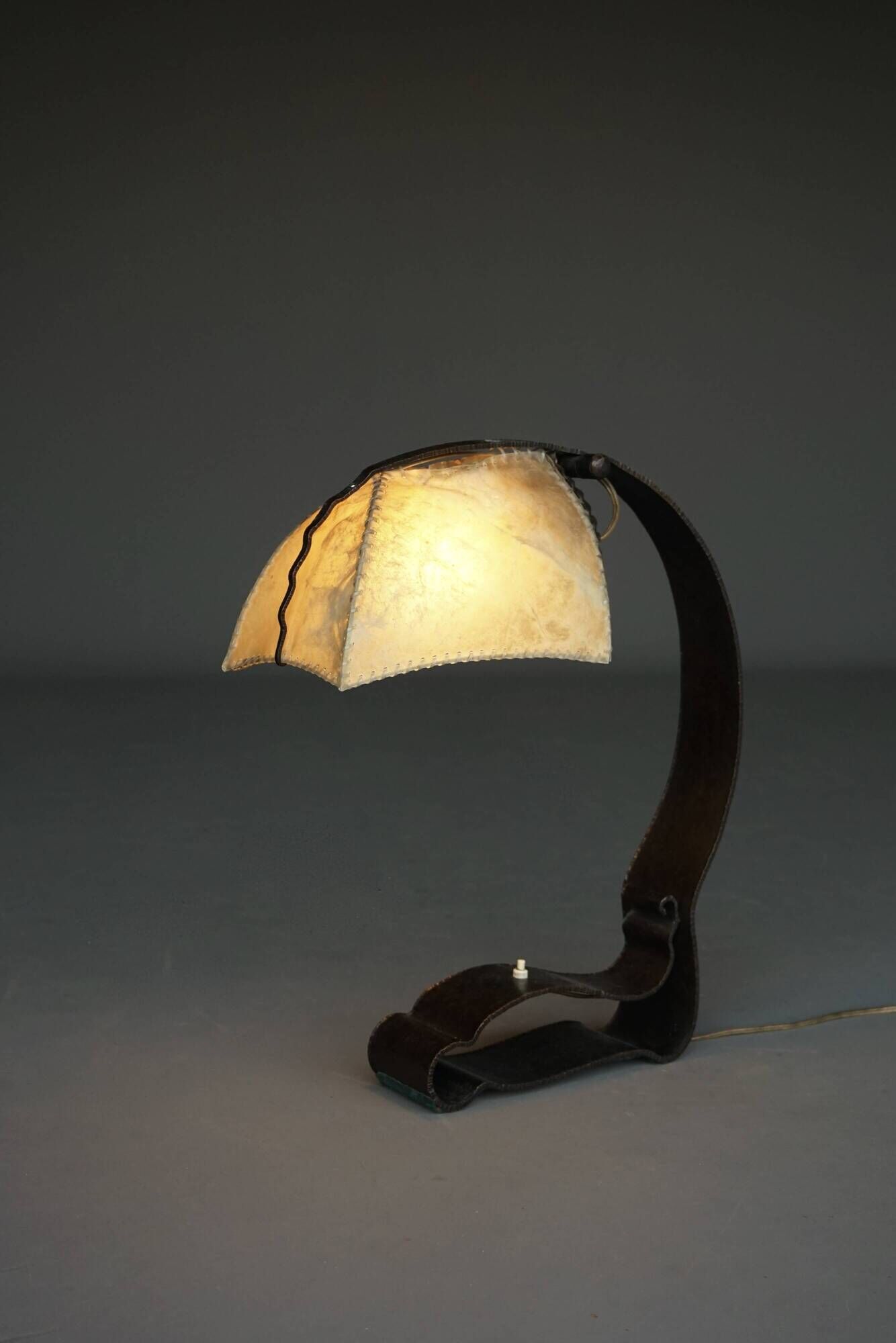 Amsterdam School Art Deco Desk Lamp. 1920s