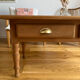 Table basse rénovée