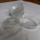 6 coupelles en verre Italie