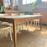 Old farmhouse table from the early 20th century