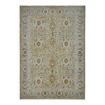 Turkish Handcrafted Loom Oushak Rug 207 cm x 294 cm