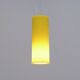Hanging lamp of Bruno Gatta for Stilnovo in yellow Murano glass, 1950s