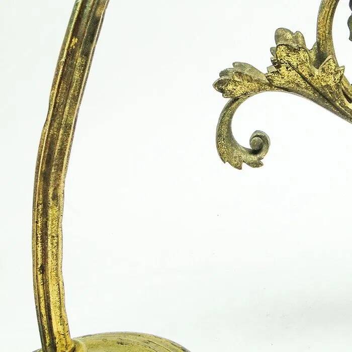 CVW Rococo Large French Wall Sconce Brown