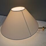 Danish Brass wall lamp with a ‘swivel’ effect.