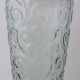 Vase carved glass 51 cm