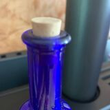 Set of two cobalt blue soliflores
