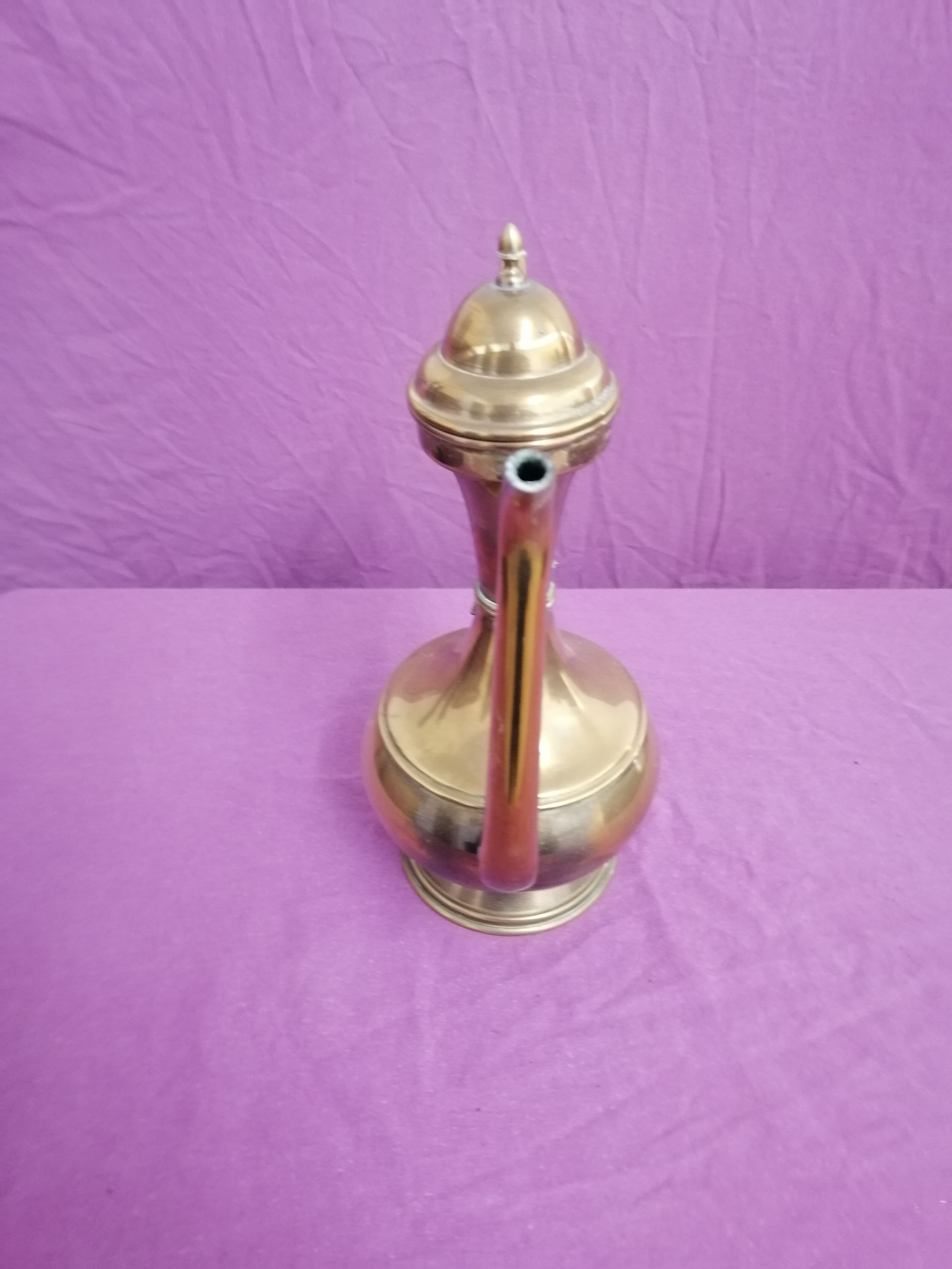 Arabic brass teapot pourer