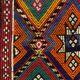 Small Vintage Turkish Kilim Rug 130x71 cm Wool Kelim
