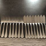 Guy Degrenne fish cutlery set of 8