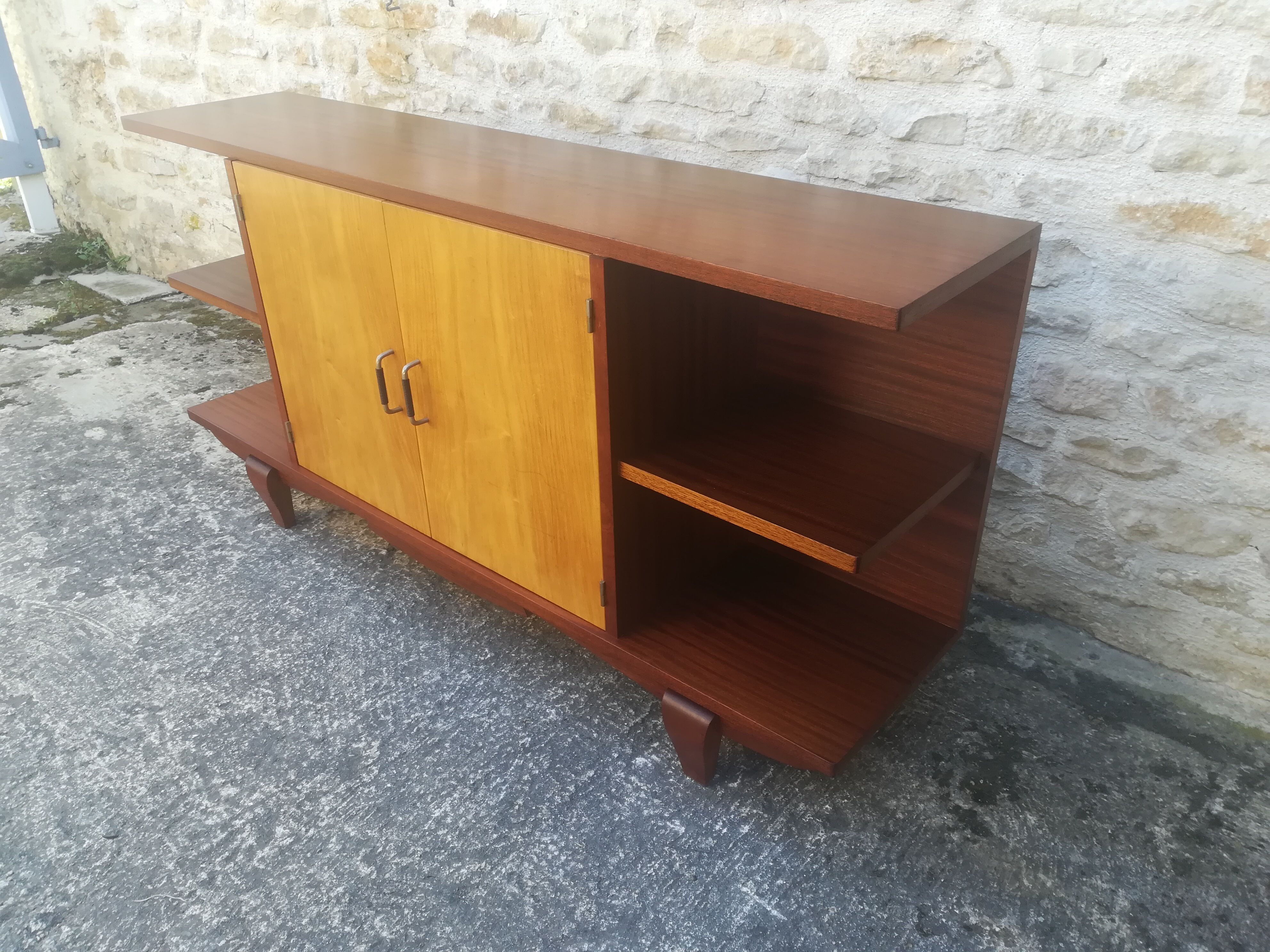 Vintage two-door enfilade