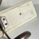 ANTIQUE SCHOOL COAT RACK White Wood