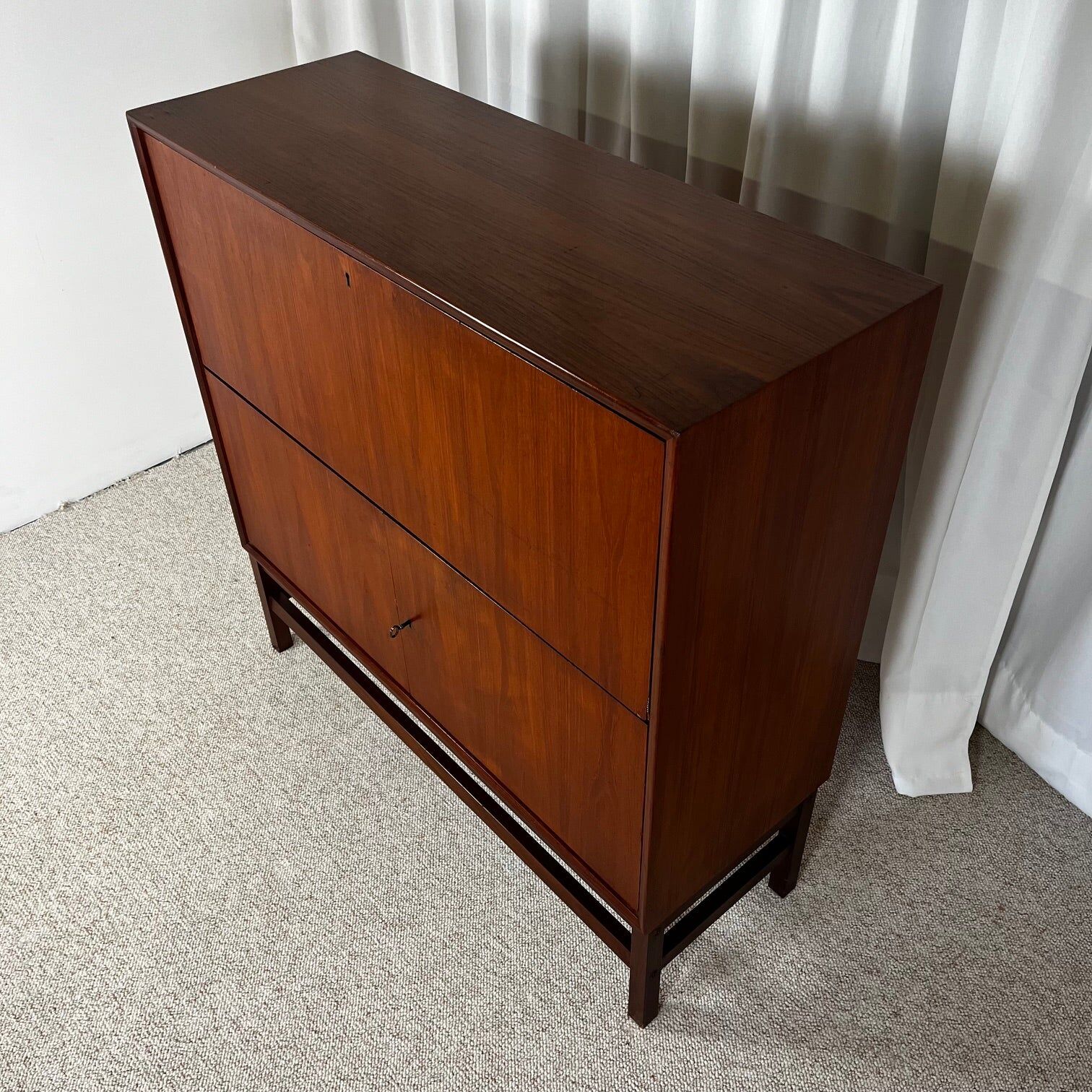 Rare Scandinavian secretary from the 1960s, in the style of Marian Grabinski for IKEA.