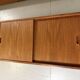 Teak wall system Sven Ellekaer Albert Hansen Denmark 1960s
