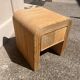 Vintage rattan bedside table from the 70s/80s