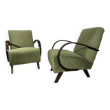 Set of Lounge Chairs by Jindrich Halabala, 1940s