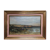 Painting "Farmers by the Sea with Their Geese" 11th century Marine HSP