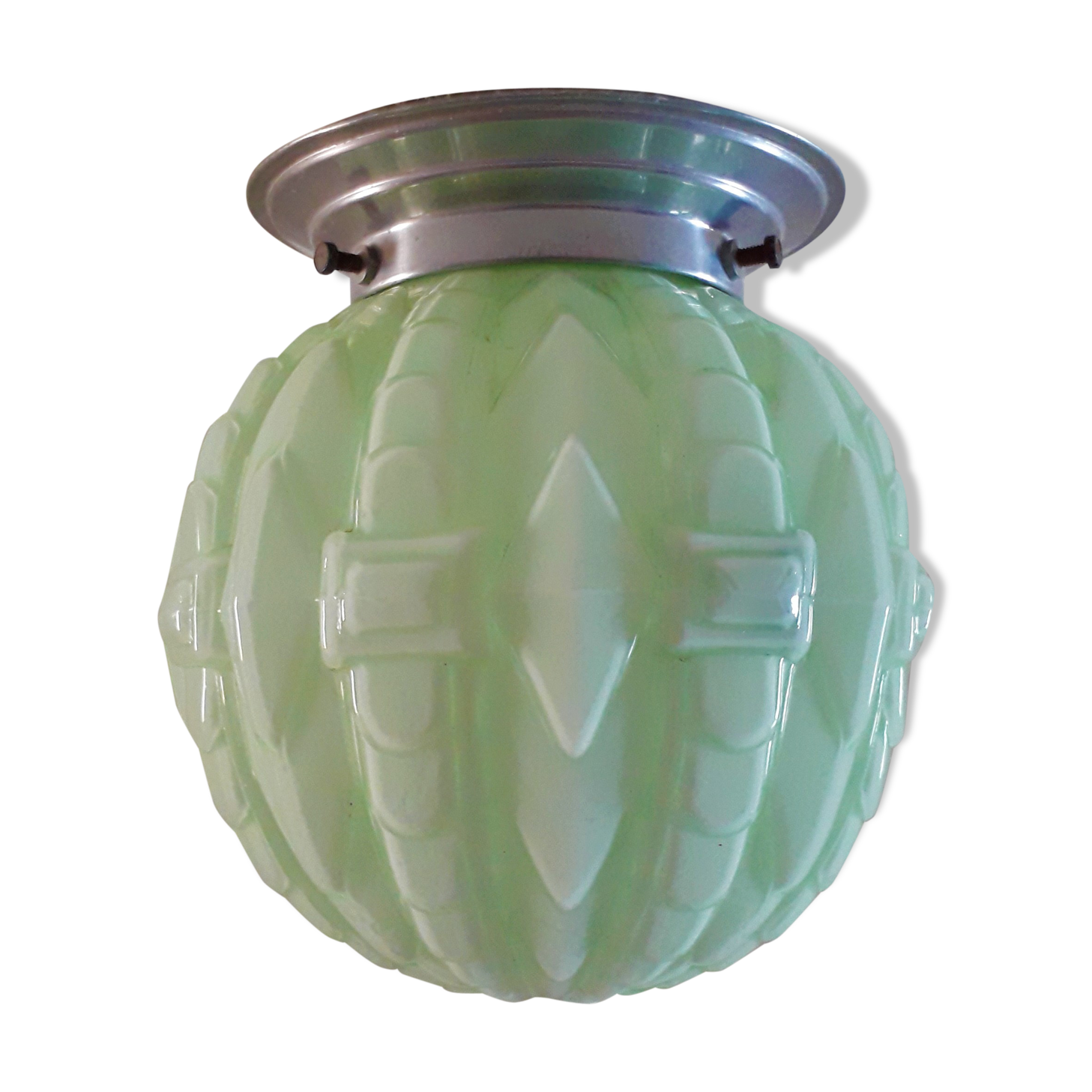 Opaline ceiling light