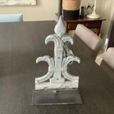 Lampe ancienne avec son abat jour
