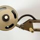 Vintage Brown Adjustable Architect Table Lamp, 1960s