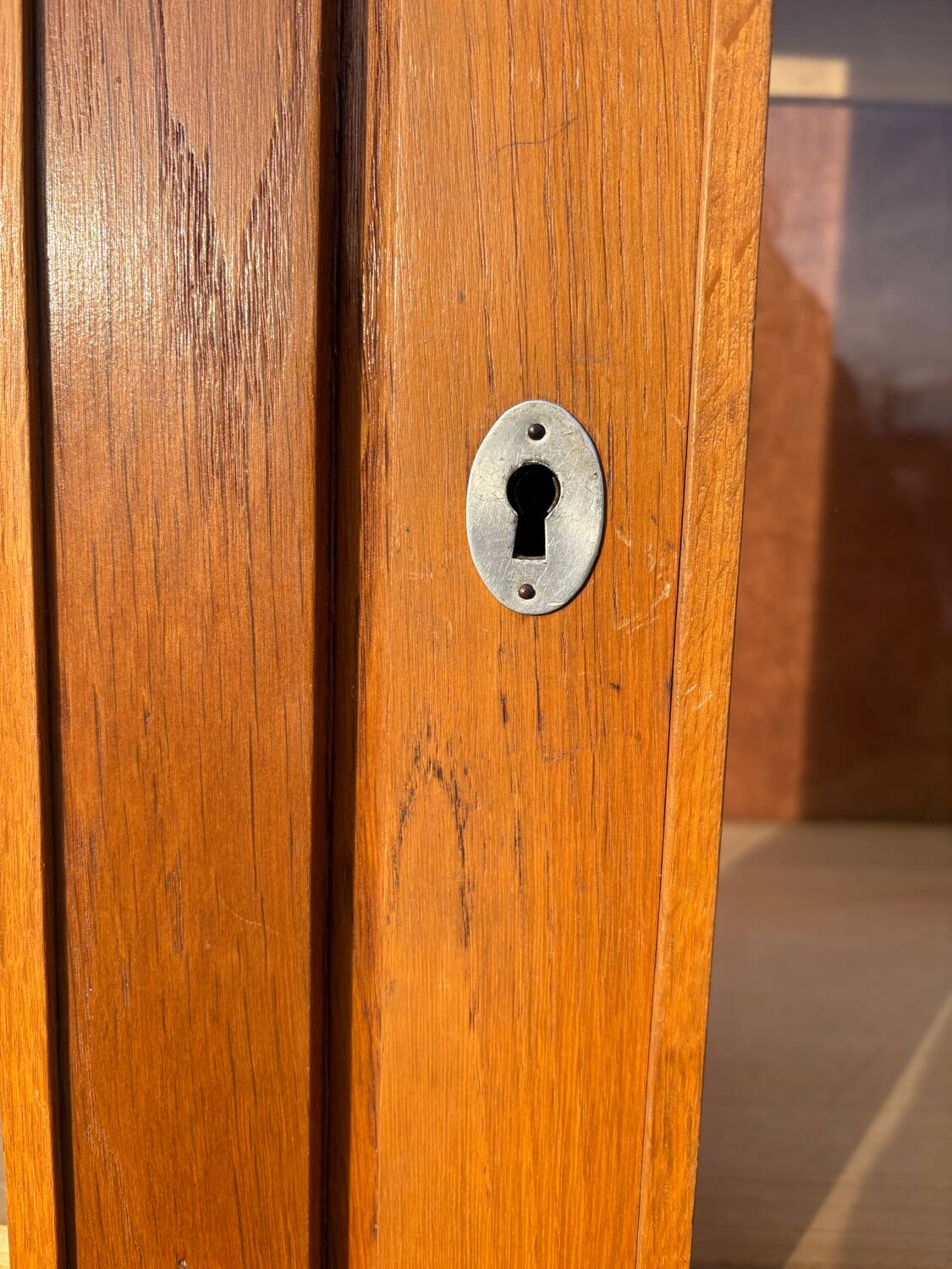 Glass cabinet / School display cabinet 1950