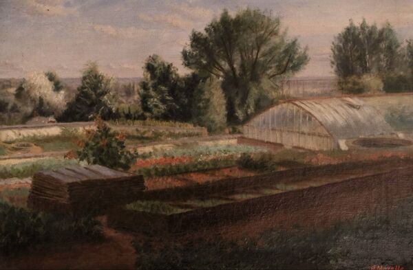 Le potager du château d’Aguessau, Marette 1902