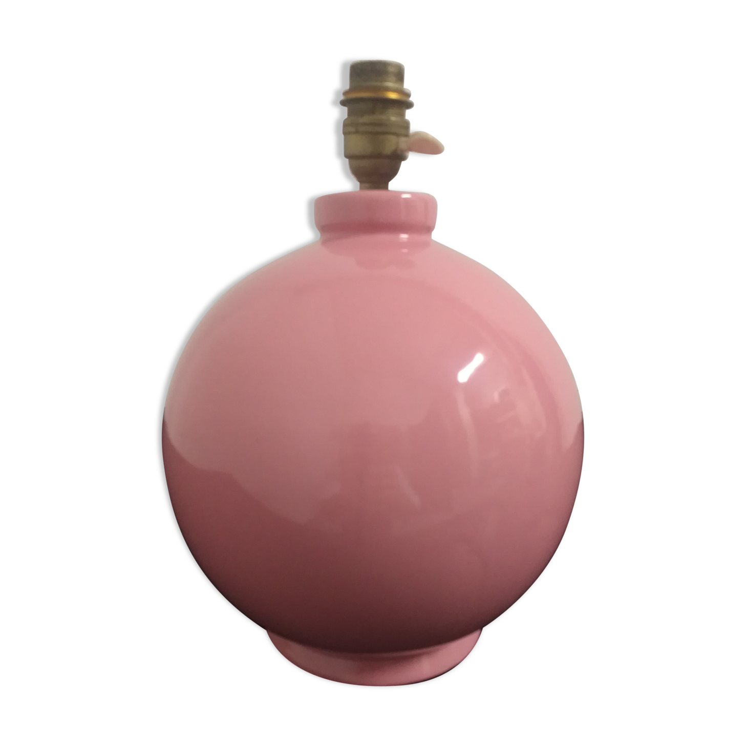 Ceramic ball lamp foot