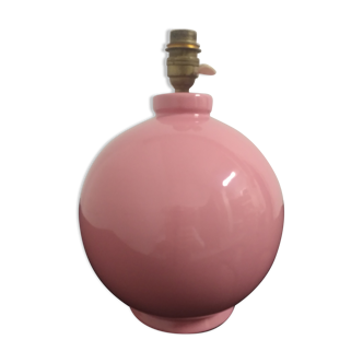 Pied de lampe boule en céramique