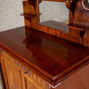 End of 19th Century Light Brown Eclectic Buffet in Walnut