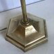 Brass gooseneck lamp