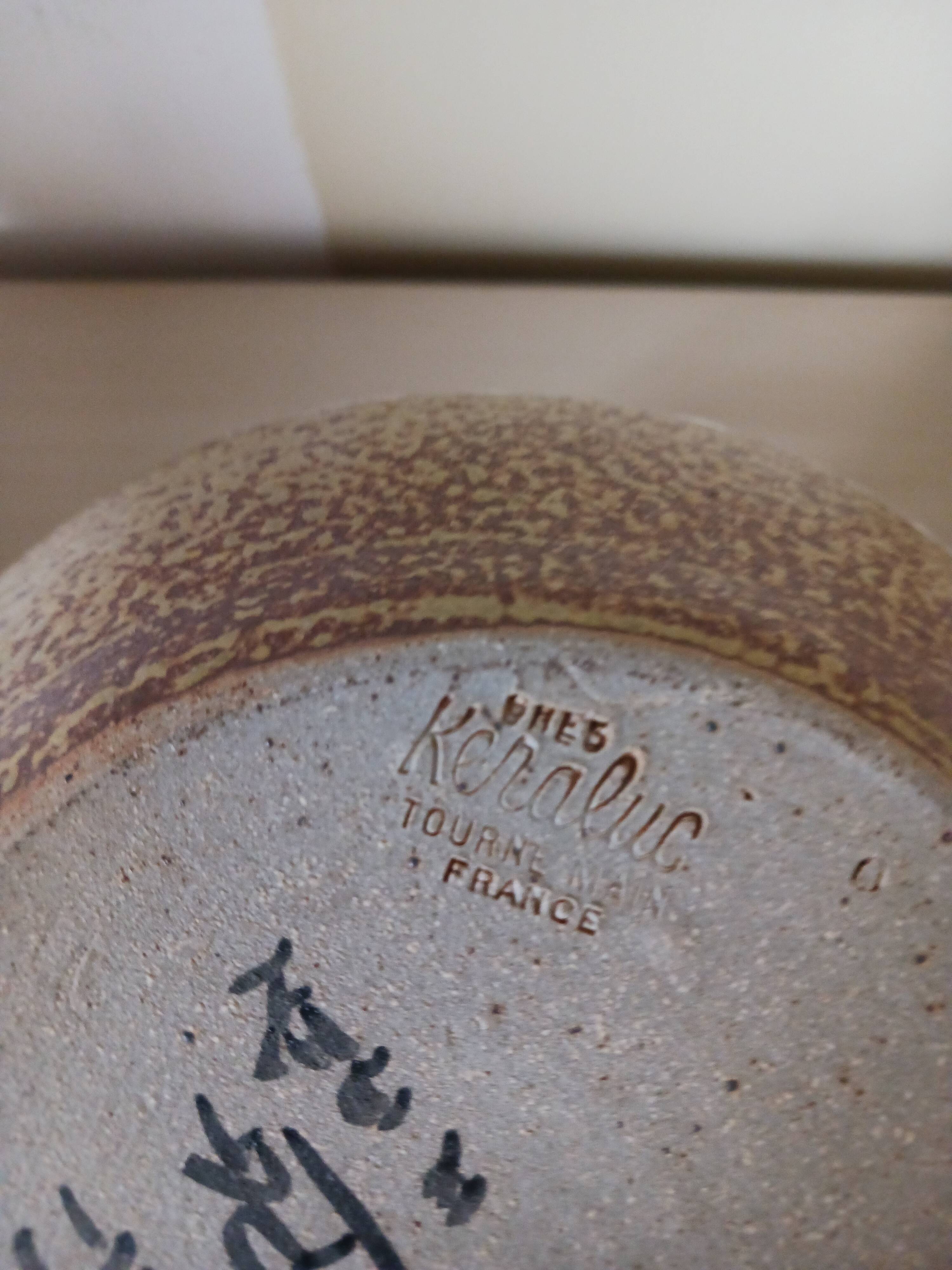 Vase en grès Keraluc Quimper