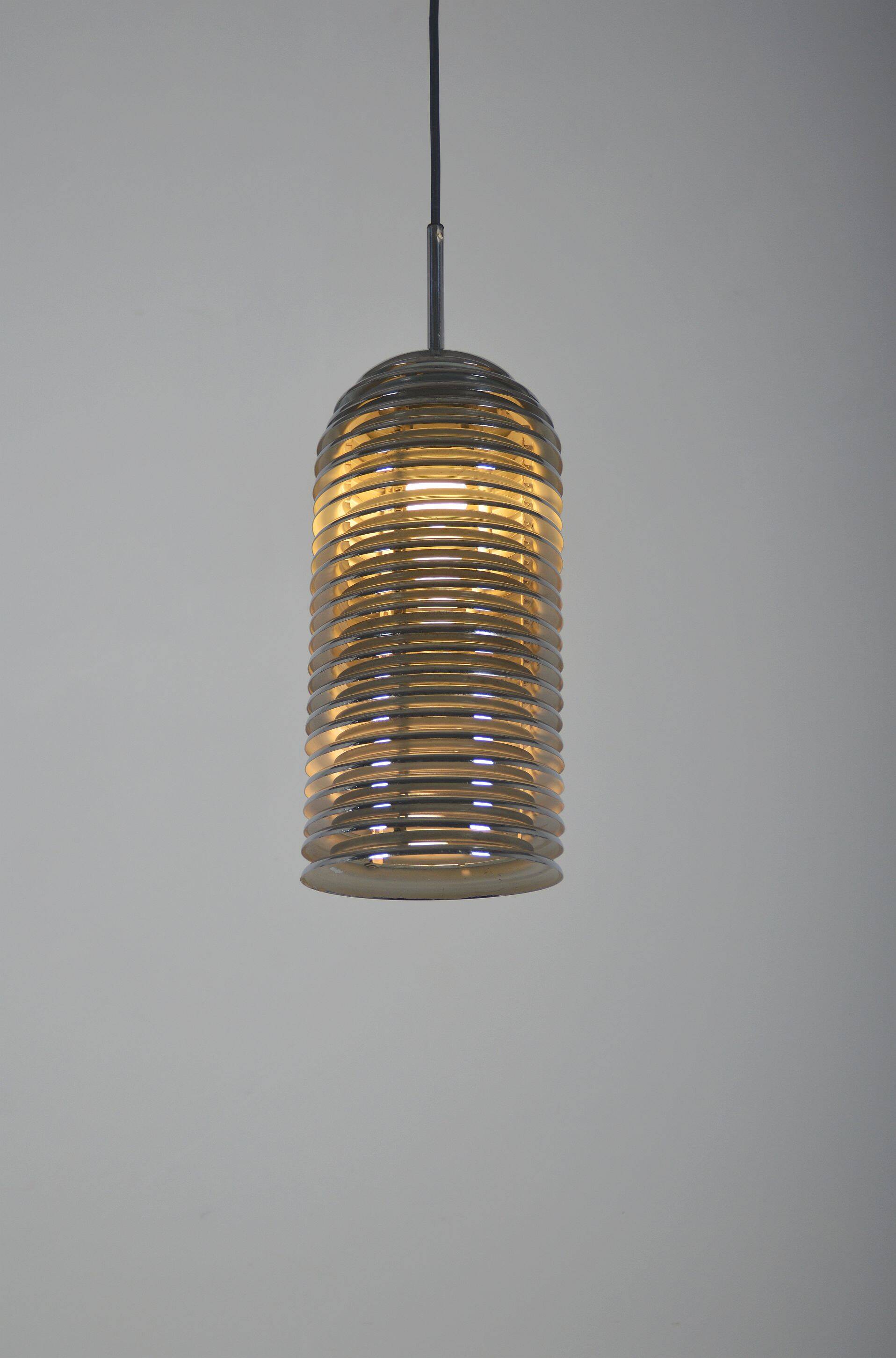 Saturno pendant lamp designed by Kazuo Motozawa for Staff Leuchten, 1972