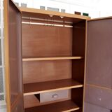 Old kitchen metal cabinet