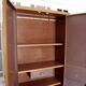 Old kitchen metal cabinet