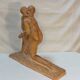 Glazed terracotta sculpture signed André Huguenin-Dumitran - Art Deco period