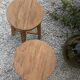 Paire de tabourets