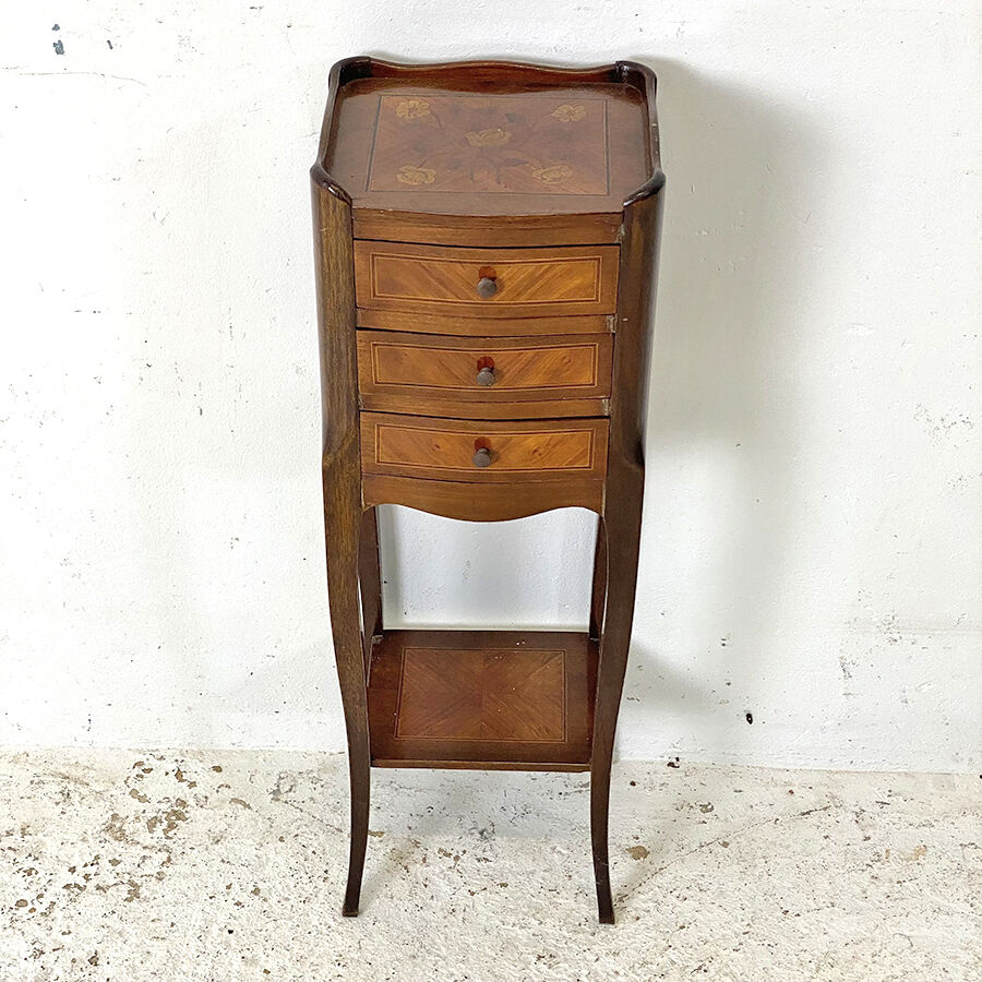Bedside table Louis XV style