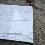 Large Carrara marble coffee table