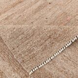 8x11 Bronze & Beige Ethnic Vintage Kilim Rug, 241x350Cm