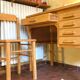 Vintage school desk