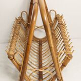 Bamboo magazine rack 1960