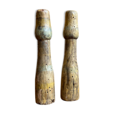 Ancient Wooden Pin Bowling Alley
