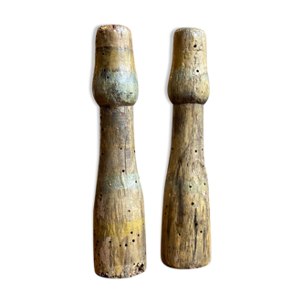 Ancient Wooden Pin Bowling Alley