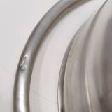 Lino Sabattini Silver-Plated Metal Serving Plate, Marked, Italy