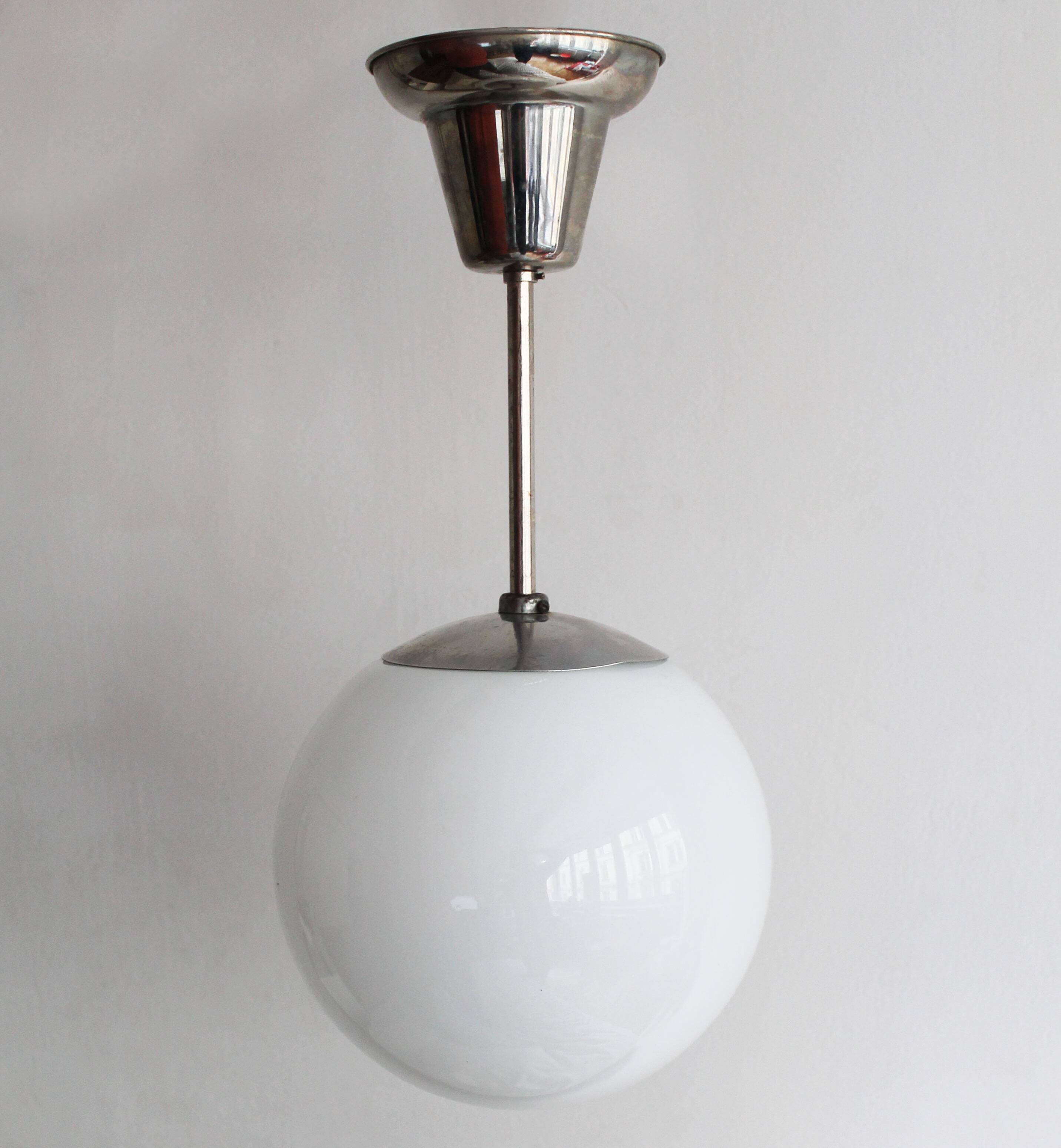 1930s Modernist Ceiling Light