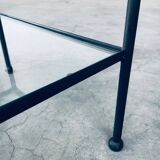 Minimalist Design Two-Tier Low Side Table, Belgium, 1960s