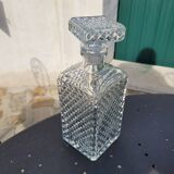 Glass whiskey decanter